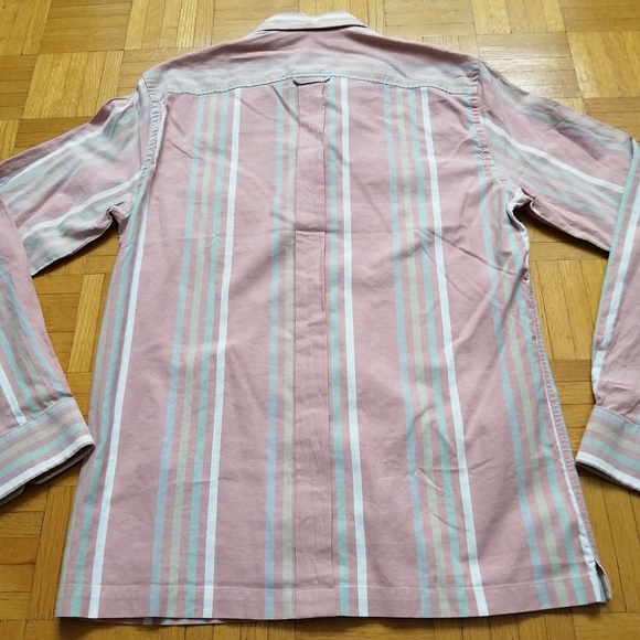 Ben Sherman The Sugarman Pink Shirt Small NWT - Picture 8 of 10
